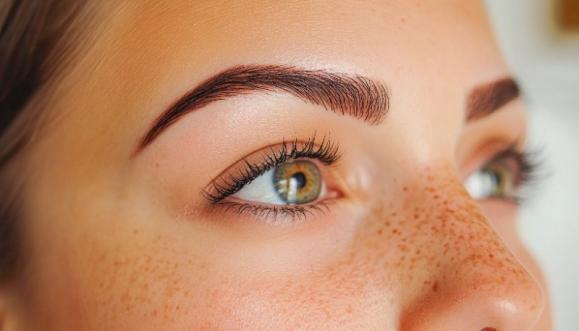 Maquillage permanent des taches de rousseur